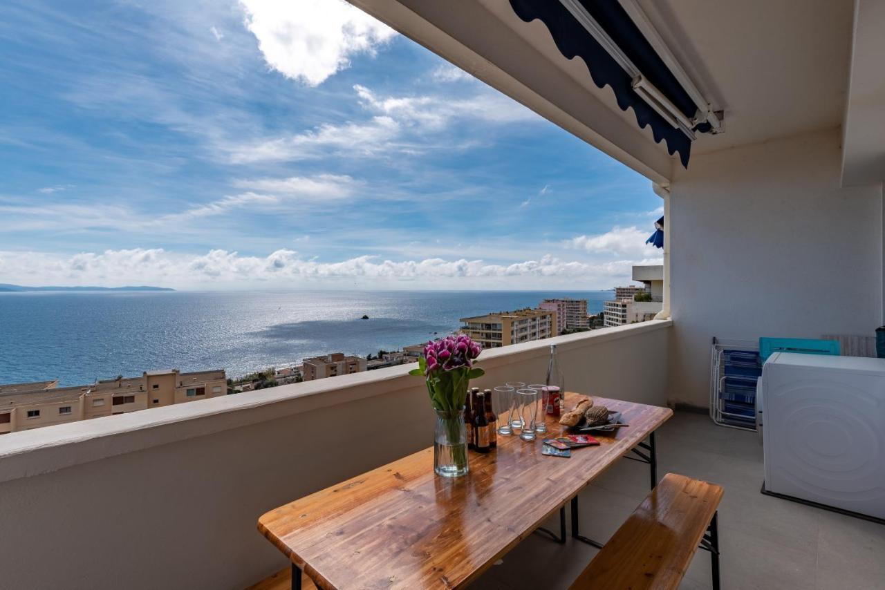Magnifique Appartement Vue Mer, Spacieux Et Traversant Ajaccio  Bagian luar foto