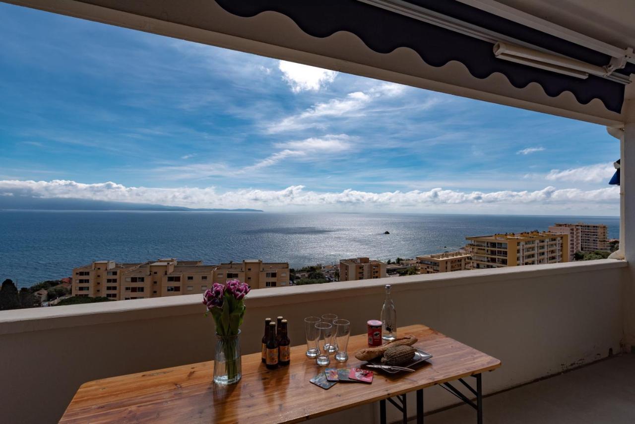 Magnifique Appartement Vue Mer, Spacieux Et Traversant Ajaccio  Bagian luar foto