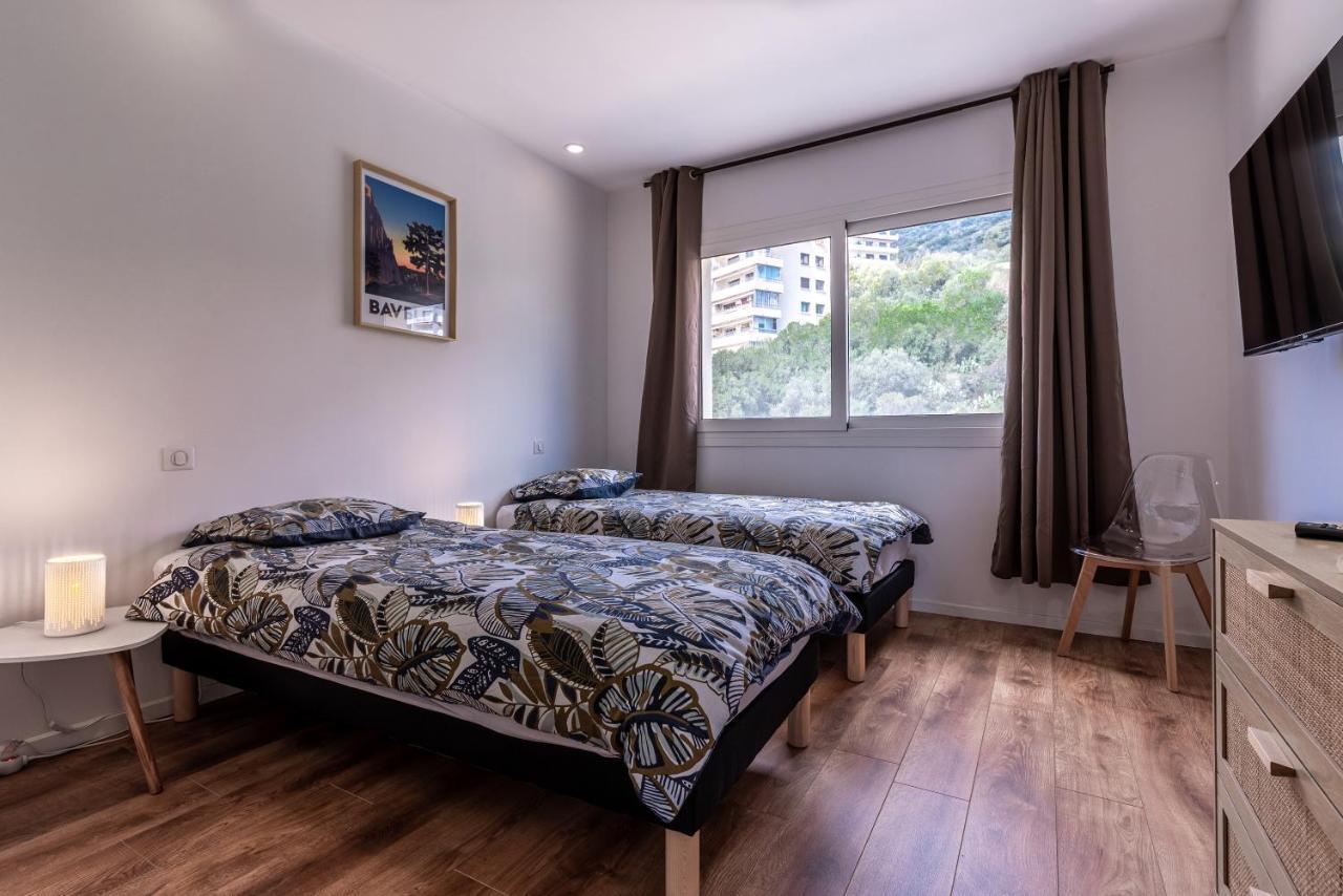 Magnifique Appartement Vue Mer, Spacieux Et Traversant Ajaccio  Bagian luar foto