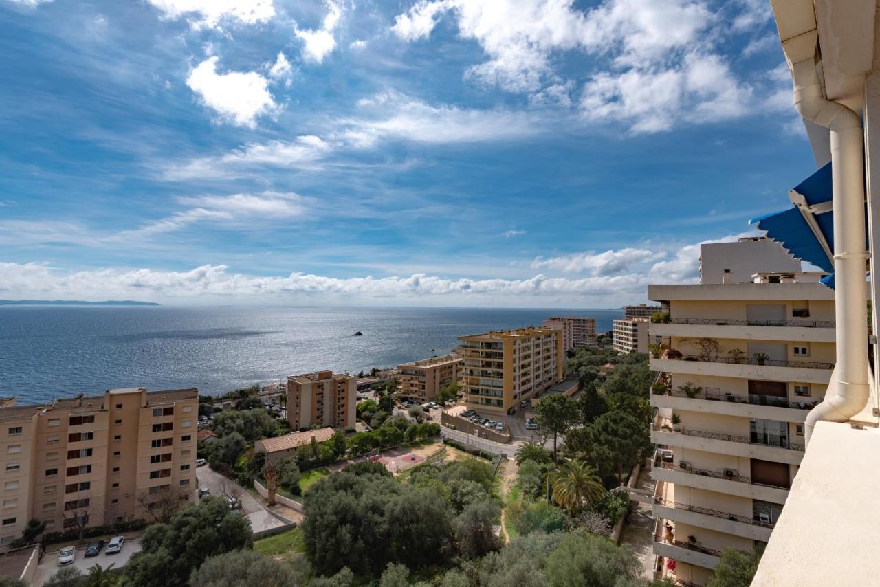 Magnifique Appartement Vue Mer, Spacieux Et Traversant Ajaccio  Bagian luar foto